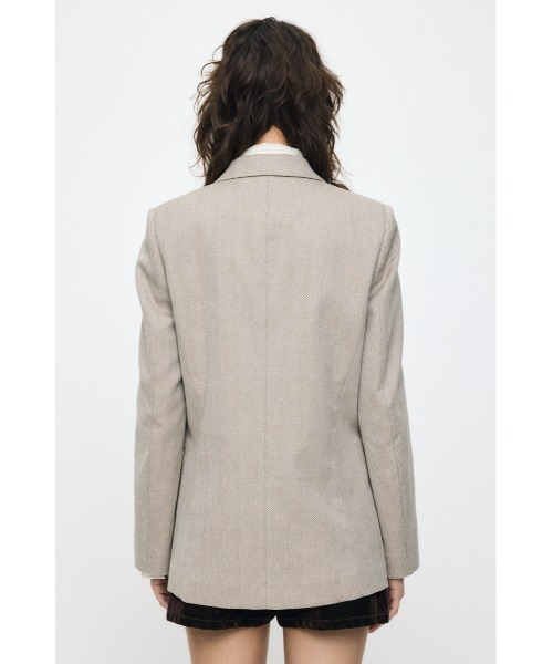 MOUSSY（マウジー）の「【26年SS新作】DOUBLE BREASTED ジャケット