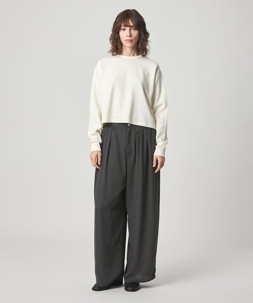 Steven Alan（スティーブンアラン）の「＜Steven Alan＞ショート プルオーバー（Tシャツ/カットソー・レディース・モカ/オフホワイト・FREE）」の10枚目の写真