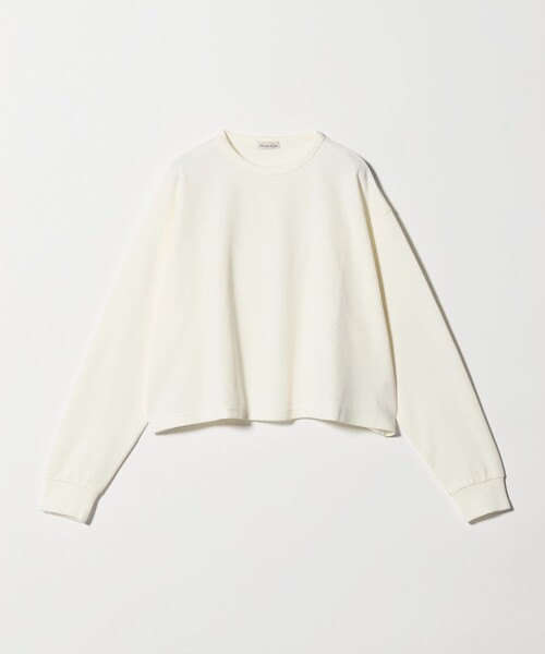 Steven Alan（スティーブンアラン）の「＜Steven Alan＞ショート プルオーバー（Tシャツ/カットソー・レディース・モカ/オフホワイト・FREE）」の3枚目の写真
