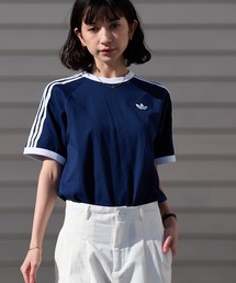 adidas/アディダス 3-STRIPS TEE ラグランスリーブ スリーストライプスTシャツ 秋 秋服 2026年秋冬