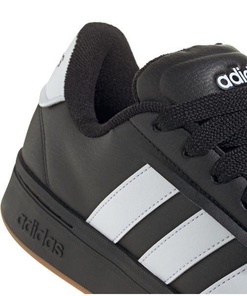 adidas（アディダス）の「【別注】アディダス adidas グランドコート アルファ00s 限定コラボ（スニーカー・メンズ・ブラック×ホワイト・25.0cm/25.5cm/26.0cm/26.5cm/27.0cm/27.5cm/28.0cm）」の10枚目の写真