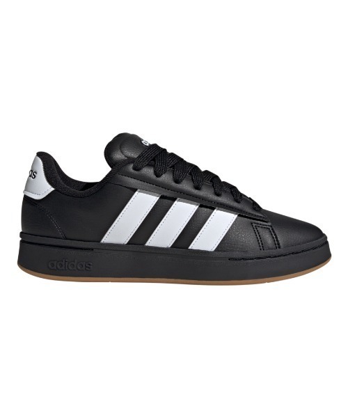 adidas（アディダス）の「【別注】アディダス adidas グランドコート アルファ00s 限定コラボ（スニーカー・メンズ・ブラック×ホワイト・25.0cm/25.5cm/26.0cm/26.5cm/27.0cm/27.5cm/28.0cm）」の5枚目の写真