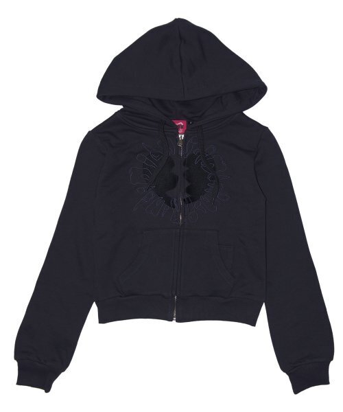 KATER(カーター)の「Broken Heart zip-up hoodie - GRAY(パーカー・レディース・その他・SMALL)」の1枚目の写真