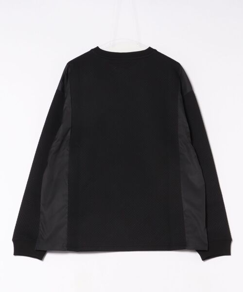 ARCHIVER(アーカイバ)の「【SR】【it】【MMMM】サイドパネルドロングスリーブTEE(Tシャツ/カットソー・メンズ・ブラック・MEDIUM/LARGE)」の2枚目の写真