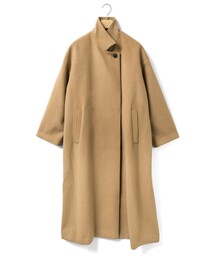 MARMARMAR（マーマーマー）の「MARMARMAR スタンドカラーオーバーサイズコート（その他アウター）」