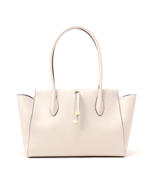 NATURAL BEAUTY BASIC（ナチュラルビューティーベーシック）の「◇バトーシェイプトートバッグ（トートバッグ・レディース・ブラック/ブラウン/オフホワイト・ﾌﾘ-）」の11枚目の写真