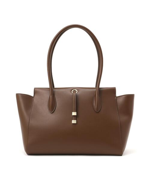 NATURAL BEAUTY BASIC（ナチュラルビューティーベーシック）の「◇バトーシェイプトートバッグ（トートバッグ・レディース・ブラック/ブラウン/オフホワイト・ﾌﾘ-）」の10枚目の写真