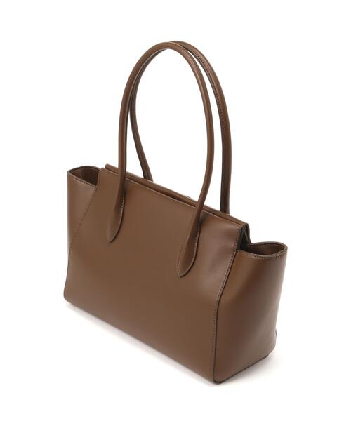 NATURAL BEAUTY BASIC（ナチュラルビューティーベーシック）の「◇バトーシェイプトートバッグ（トートバッグ・レディース・ブラック/ブラウン/オフホワイト・ﾌﾘ-）」の9枚目の写真