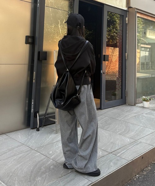 COLONY 2139(コロニートゥーワンスリーナイン)の「4WAYストレッチセンターシームワイドパンツ(その他パンツ・レディース・ブラック/グレー・X-SMALL/SMALL/MEDIUM/LARGE)」の20枚目の写真