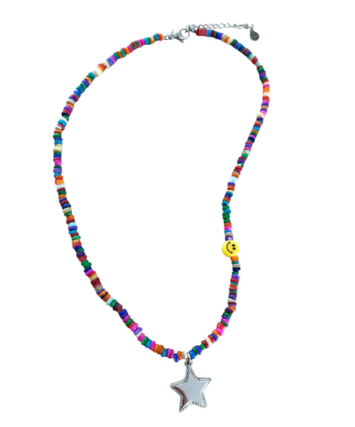 Kitsch Star Beads Necklace ((multi))（ネックレス）｜SK8ER ROCK