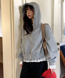 Ressaca（レサーカ）の「フリルジップパーカー（パーカー）」