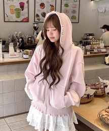 Ressaca（レサーカ）の「フリルジップパーカー（パーカー）」