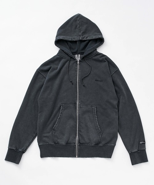 ELEMENT(エレメント)の「ELEMENT/エレメント HORIZONTAL HOOD FULL ZIP パーカー BG021001(パーカー・メンズ・グレー/ブルー/ブラック・M/L)」の5枚目の写真