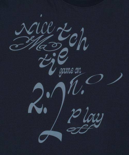 THECOLDESTMOMENT(ザコールデストモーメント)の「TCM tie T (navy)(Tシャツ/カットソー・メンズ・その他・S/M/L)」の5枚目の写真