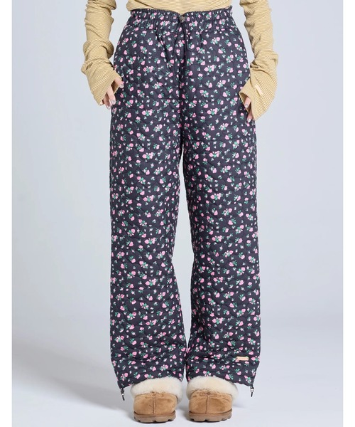 セール】littlesunnybite/リトルサニーバイト/floral quilteing pants