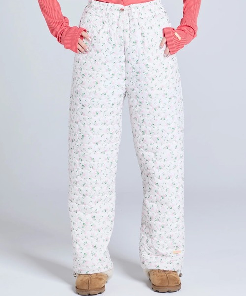 セール】littlesunnybite/リトルサニーバイト/floral quilteing pants