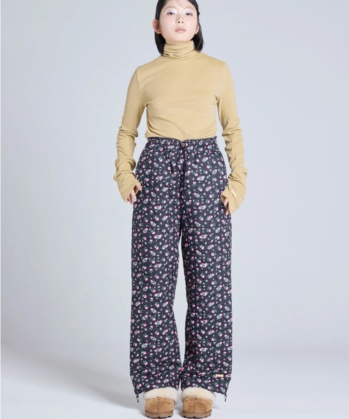 セール】littlesunnybite/リトルサニーバイト/floral quilteing pants