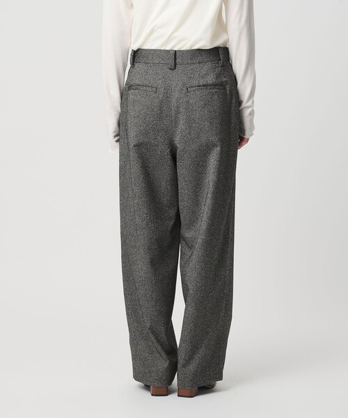 BEAUTY&YOUTH UNITED ARROWS（ビューティーアンドユースユナイテッドアローズ）の「ツイードライク タックワイドパンツ（スラックス・レディース・ブラック/その他1・S/XS/M）」の14枚目の写真