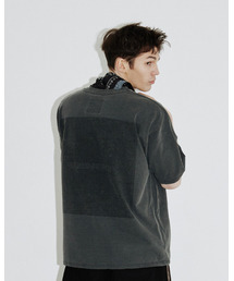 AAMBITION（アアンビション）の「ヴィンテージペイズリーTシャツ（アッシュチャコール）（Tシャツ/カットソー）」