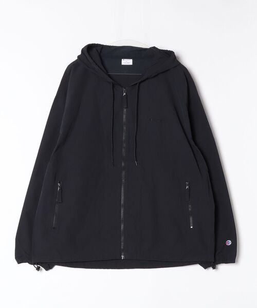 Champion(チャンピオン)の「【Champion/チャンピオン】直営限定コレクション メンズ ジップフーデッドジャケット(その他アウター・メンズ・ブラック/ライトピンク/クリーム・SMALL/MEDIUM/LARGE/X-LARGE)」の1枚目の写真