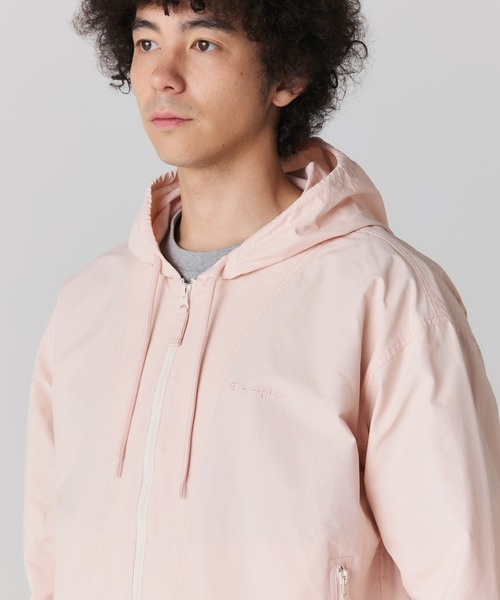 Champion(チャンピオン)の「【Champion/チャンピオン】直営限定コレクション メンズ ジップフーデッドジャケット(その他アウター・メンズ・ブラック/ライトピンク/クリーム・SMALL/MEDIUM/LARGE/X-LARGE)」の6枚目の写真