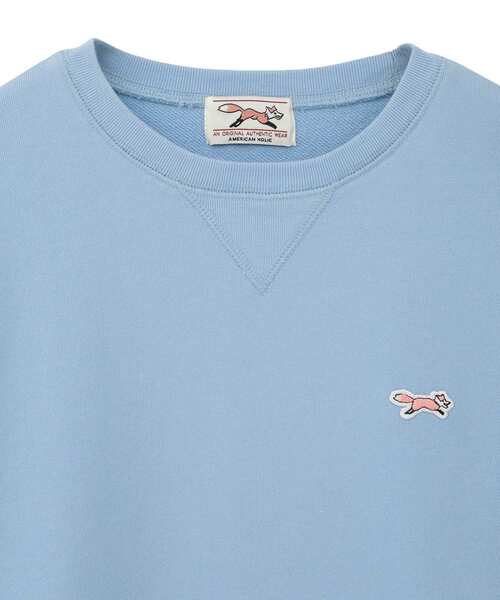 PENNEYS（ぺニーズ）の「【PENNEY'S】オゾン加工スウェット（スウェット・レディース・グリーン/杢グレー/オレンジ/サックスブルー・FREE）」の6枚目の写真