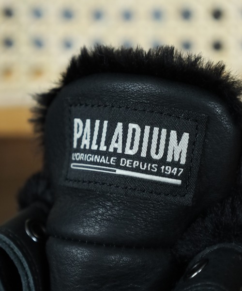 PALLADIUM(パラディウム)の「BAGGY NBK WL バギー ヌバック WL(ブーツ・レディース・ブラック・23.5cm/23cm/24.5cm/24cm/22.5cm)」の5枚目の写真