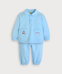 moimoln（モイモルン）の「【SOFT&】【セットアップ】Picnic長袖トップス&パンツ（セットアップ）」