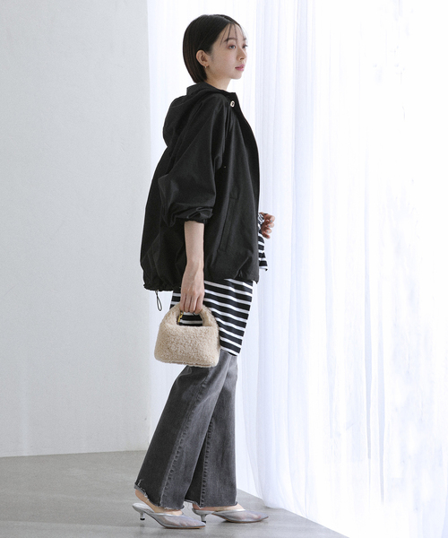 La TOTALITE（ラトータリテ）の「《WEB限定追加》【洗える】フードマウンテンパーカー（マウンテンパーカー・レディース・カーキ・38/36）」の4枚目の写真