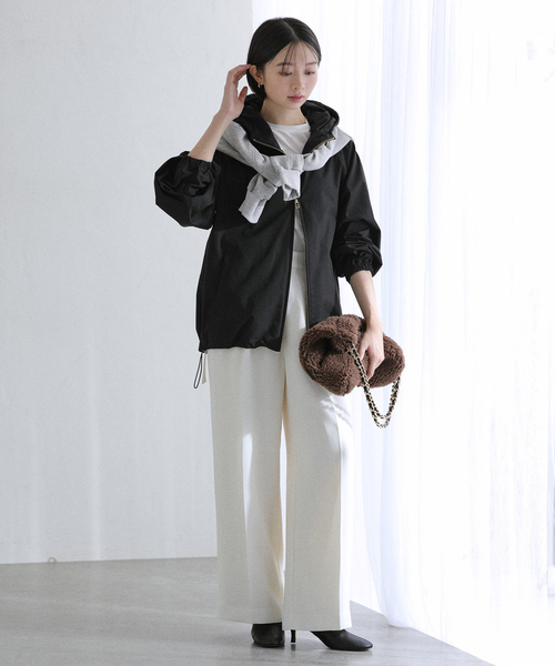 La TOTALITE（ラトータリテ）の「《WEB限定追加》【洗える】フードマウンテンパーカー（マウンテンパーカー・レディース・カーキ・38/36）」の9枚目の写真