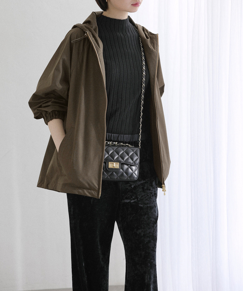 La TOTALITE（ラトータリテ）の「《WEB限定追加》【洗える】フードマウンテンパーカー（マウンテンパーカー・レディース・カーキ・38/36）」の21枚目の写真