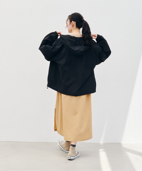 KELTY(ケルティ)の「KELTY/ケルティ コンパクト シャツパーカー ライトアウター ルーズシルエット 2026年 夏 夏服 秋服(その他アウター・レディース・ブラック/カーキ/グレー/ブルー・FREE)」の15枚目の写真