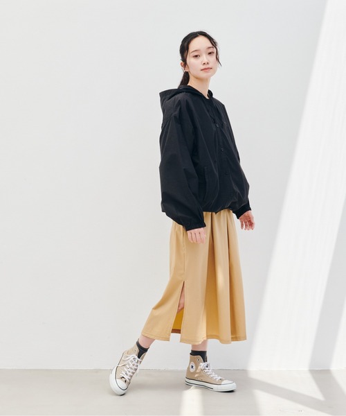 KELTY(ケルティ)の「KELTY/ケルティ コンパクト シャツパーカー ライトアウター ルーズシルエット 2026年 夏 夏服 秋服(その他アウター・レディース・ブラック/カーキ/グレー/ブルー・FREE)」の20枚目の写真