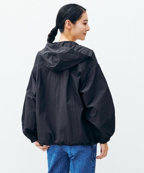 KELTY(ケルティ)の「KELTY/ケルティ コンパクト シャツパーカー ライトアウター ルーズシルエット 2026年 夏 夏服 秋服(その他アウター・レディース・ブラック/カーキ/グレー/ブルー・FREE)」の11枚目の写真