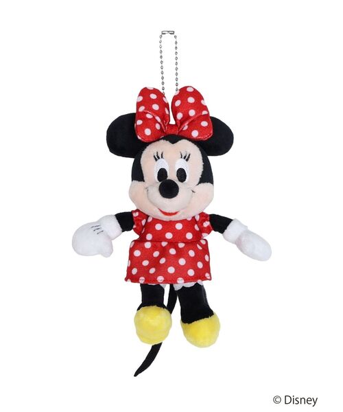 MURUA（ムルーア）の「ディズニーキャラクター／プチポップ／ボールチェーンマスコット／ミ二ーマウス（キーホルダー・レディース・レッド・FREE）」の2枚目の写真