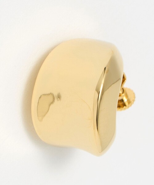 UNITED ARROWS（ユナイテッドアローズ）の「Jシェイプ  イヤリング（イヤリング・レディース・ゴールド/シルバー・FREE）」の6枚目の写真