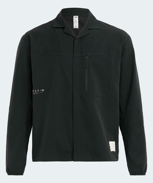 adidas（アディダス）の「DAY//0 ウーブンシャツ / RUN WV SHIRT U / アディダス adidas（シャツ/ブラウス・メンズ・ブラック・X-LARGE/SMALL/MEDIUM/LARGE/XX-LARGE）」の5枚目の写真