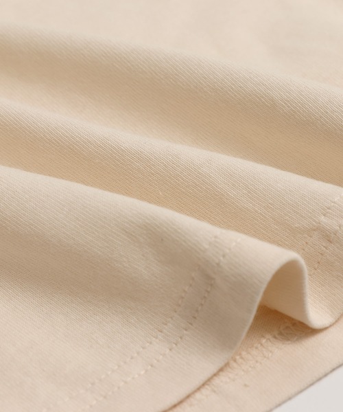 chil2（チルツー）の「綿100％ 無地 肩フリルTシャツ（Tシャツ/カットソー・キッズ・ブラック/ホワイト・80ｃｍ/90cm/100cm/110cm/120cm/130cm/140cm/150cm/160cm）」の8枚目の写真