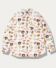 go slow caravan（ゴースローキャラバン）の「40 -ブロード 総柄プリント R Gシャツ（シャツ/ブラウス）」