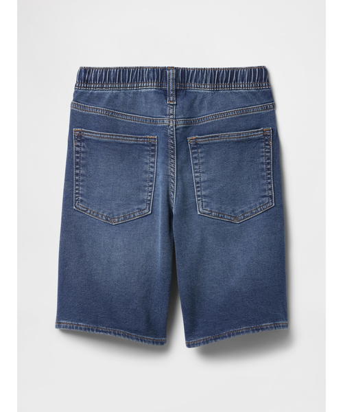 GAP(ギャップ)の「プルオン ルーズフィット デニムショートパンツ (キッズ)(デニムパンツ・キッズ・インディゴブルー・130cm/120cm/160cm/150cm/140cm/110cm)」の2枚目の写真