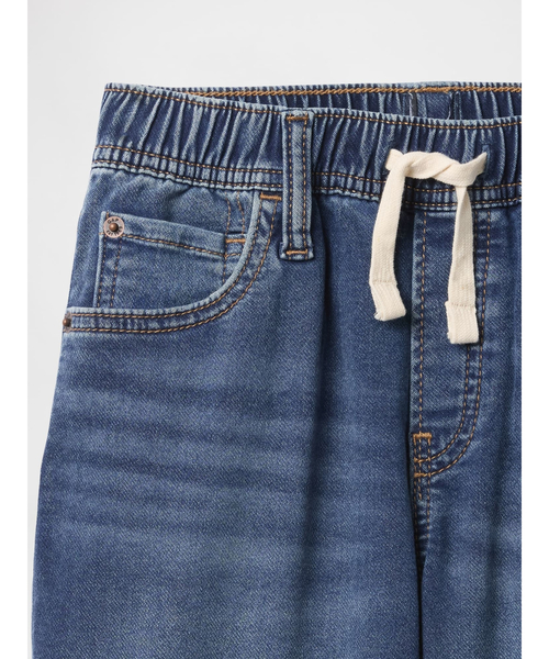 GAP(ギャップ)の「プルオン ルーズフィット デニムショートパンツ (キッズ)(デニムパンツ・キッズ・インディゴブルー・130cm/120cm/160cm/150cm/140cm/110cm)」の3枚目の写真