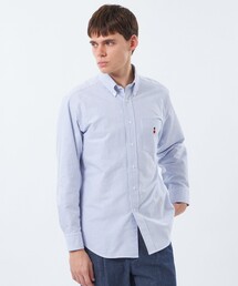 MACKINTOSH/マッキントッシュ シャツ　ブルーC Mackintosh（マッキントッシュ） コットンツイル スタンドカラー