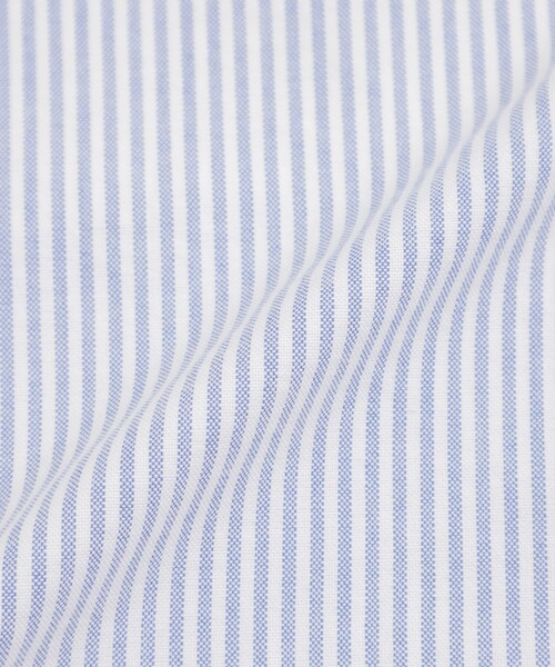 MACKINTOSH PHILOSOPHY（ﾏｯｷﾝﾄｯｼｭ ﾌｨﾛｿﾌｨｰ）の「バッキンガムベア 長袖ボタンダウン オックスバリエーション（シャツ/ブラウス・メンズ・ブルー系その他4/ホワイト・38/40）」の13枚目の写真