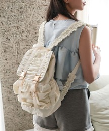 DONOBAN | ショルダーフリルギャザーリュック(バックパック/リュック)