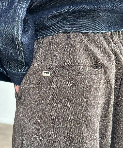 CPCM（シーピーシーエム）の「2タックサマーツイードトラウザー（その他パンツ・メンズ・ブラウン/グレー/ネイビー/ブラック・MEDIUM/LARGE）」の22枚目の写真