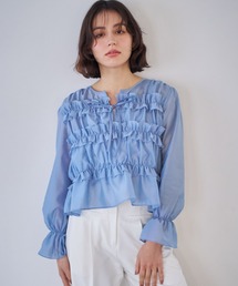 NOELA | シアーシャーリングブラウス(シャツ/ブラウス)