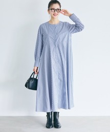 coca（coca） | SOLOTEX(R)使用フレアシャツワンピース(シャツワンピース)