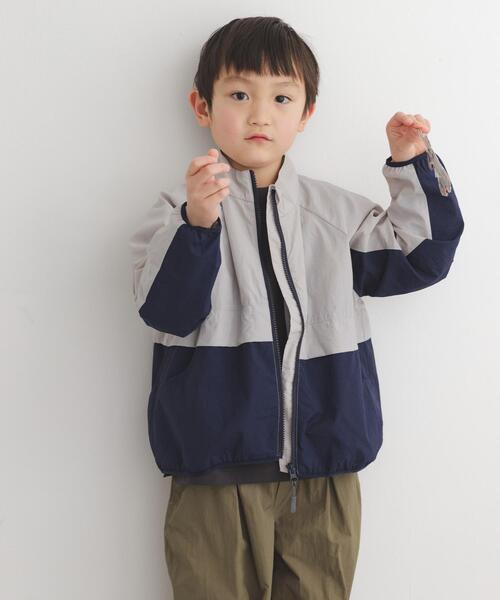 URBAN RESEARCH DOORS（アーバンリサーチドアーズ）の「『150サイズあり』パッカブルウィンドブレーカー(KIDS)（その他アウター・キッズ・ブルー系その他/グレー系その他・105/120/150/135）」の9枚目の写真
