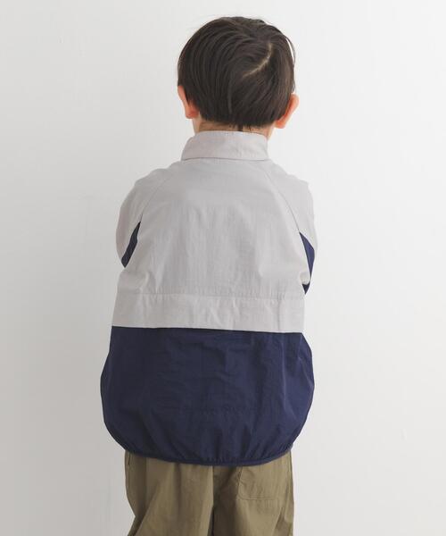 URBAN RESEARCH DOORS（アーバンリサーチドアーズ）の「『150サイズあり』パッカブルウィンドブレーカー(KIDS)（その他アウター・キッズ・ブルー系その他/グレー系その他・105/120/150/135）」の10枚目の写真
