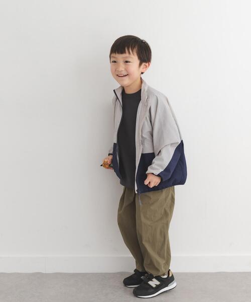 URBAN RESEARCH DOORS（アーバンリサーチドアーズ）の「『150サイズあり』パッカブルウィンドブレーカー(KIDS)（その他アウター・キッズ・ブルー系その他/グレー系その他・105/120/150/135）」の14枚目の写真